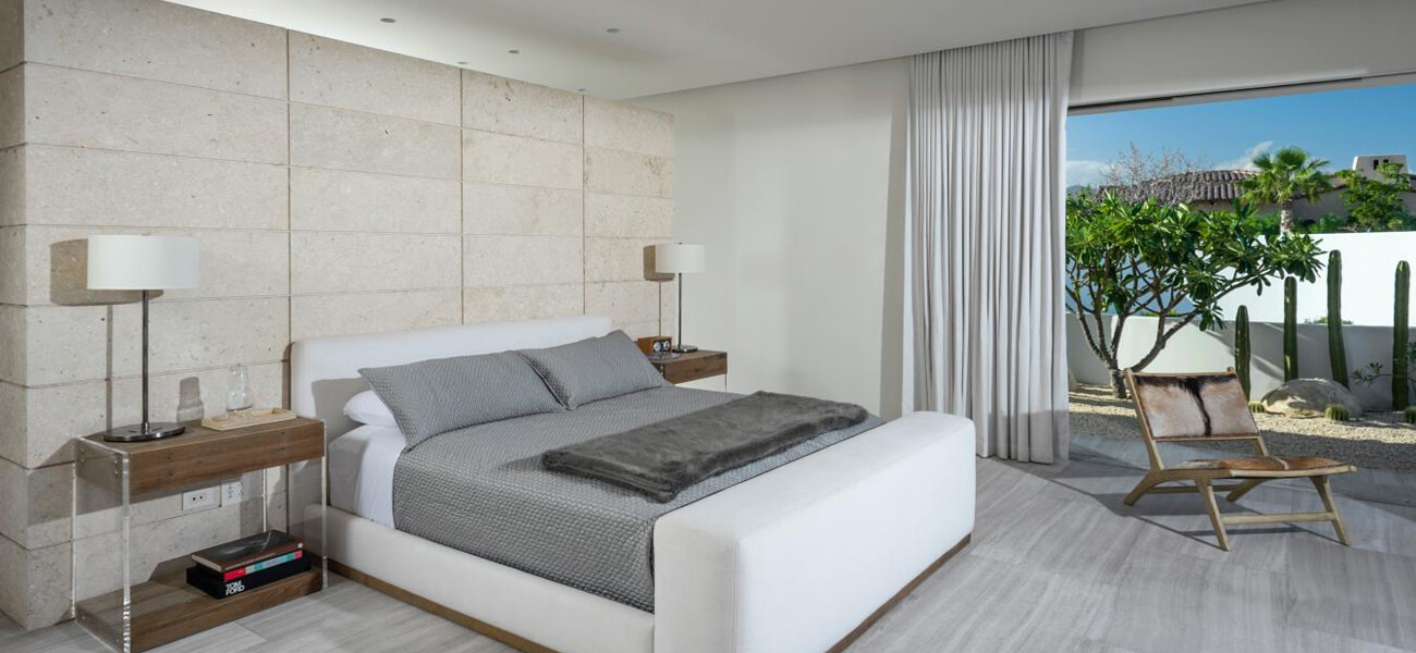 Modern Bedroom at Querencia | Querencia, Beautiful Homes for Sale in Mexico