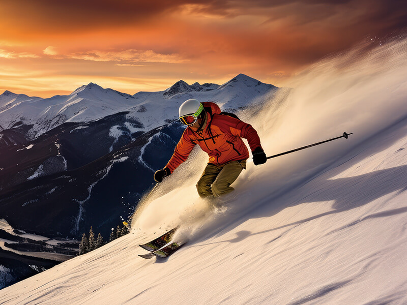 Skiing in Aspen